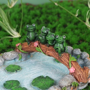 Ornamenti per laghetto in resina fatti a mano, stile giardino segreto, decorazione per acquario, impermeabili, stile Instagram, per paesaggi in miniatura, transfrontalieri - Product Image 4