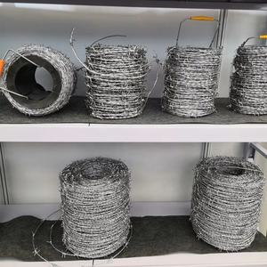 Fil de fer barbelé galvanisé anti-escalade à faible encombrement, bobine de 1,8 mm, pour protection agricole, prix bas - Product Image 6