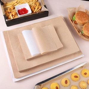 50gsm-60gsm Natural Greaseproof Paper Reel For Food Packaging Or Interleaving Paper Industrial Use - Product Image 3