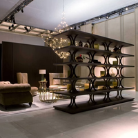 Projet de style de luxe OEM Décoration intérieure Éclairage Hall d'hôtel Lustre LED personnalisé