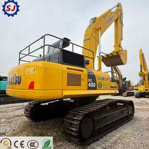 รถขุดไฮดรอลิกมือสอง KOMATSU PC450 PC200-8 PC350-8 ขนาด 45 ตัน ได้รับการรับรองมาตรฐาน CE พร้อมเครื่องยนต์ญี่ปุ่นแท้และชิ้นส่วนหลักอื่นๆ อุปกรณ์หนัก - Product Image 2