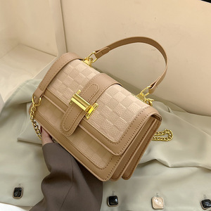 <span class=keywords><strong>Sac</strong></span> à bandoulière pour femme avec chaîne, collection Printemps 2026, <span class=keywords><strong>sac</strong></span> à main rétro tendance, petit <span class=keywords><strong>sac</strong></span> carré élégant - Product Image 4