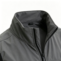 Gilet softshell d'hiver pour homme personnalisé, respirant, imperméable, coupe-vent, style décontracté, grande taille, tissu tissé