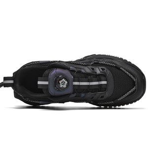 Baskets de sport décontractées à la mode personnalisables pour hommes baskets de course vierges à transformateur au design facile à porter avec bouton rotatif pour hommes - Product Image 6