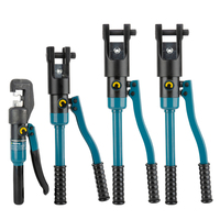 Pinza Hidráulica Manual YQK-70, Herramienta de Crimpado Hidráulica de 10T 4-70MM² para Terminales de Cable de Cu/Al