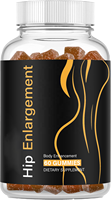 Gummies naturels pour l'amélioration des fesses et des hanches avec extrait de Maca et de Ginseng, 60 unités, logo personnalisé, marque privée pour adultes