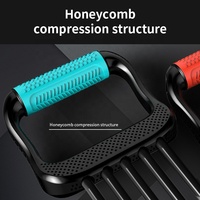 KWO-Équipement de fitness élastique en latex, avec cinq ressorts ajustables, pour exercice musculaire et extenseur de poitrine, bandes de résistance