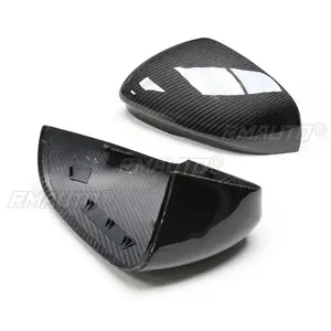 Cubierta de Espejo Retrovisor Lateral de Fibra de Carbono Real para Jaguar XF XFL XE XEL XK XJL I-Pace 2015-IN - Product Image 5