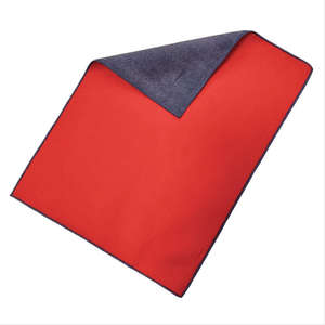 <span class=keywords><strong>Serviette</strong></span> de lavage de voiture en microfibre suédée, chiffon à séchage rapide, détails automobiles, serviettes de nettoyage en microfibre - Product Image 1
