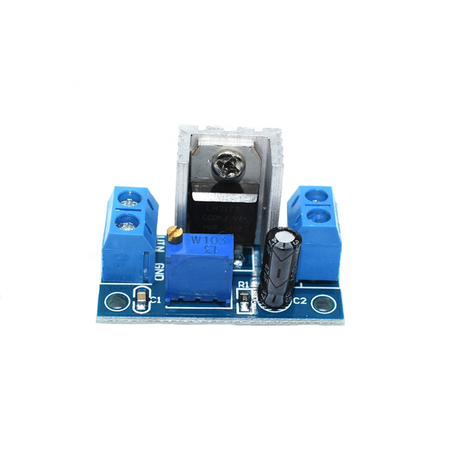 LM317 Adjustable Voltage Regulator Power Supply LM317T Converter Step Down Circuit Board Linear Regulator