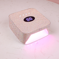 Lampe à ongles UV LED sans fil 54W à induction intelligente, pour gel et strass étincelants
