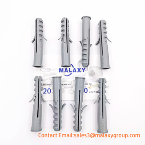 MALAXY di alta qualità 6mm 7mm 8mm 10mm 12mm di plastica PE vite di ancoraggio espandere chiodi tappi per parete - Product Image 5