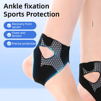 Bandage de protection des pieds Sécurité sportive Anke Support Brace Élastique Cheville Brace Réglable Compression Cheville Wrap