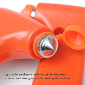 Personnalisé 2 en 1 multifonctionnel mini marteau d'urgence de voiture brise-vitre marteau de sécurité avec coupe de ceinture de sécurité - Product Image 3