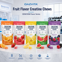 Créatine monohydrate à mâcher au goût personnalisé, végétalienne, biologique certifiée USDA |   Kosher NSF OEM/ODM en vrac
