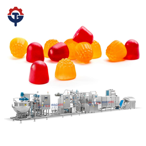 Ligne de production de bonbons gélifiés entièrement automatique TG Machine - 150-600 kg/h, bonbons gélifiés aux fruits/gelée/fonctionnels, usine source - Product Image 5