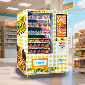 เครื่องจำหน่ายบะหมี่กึ่งสำเร็จรูปคุณภาพสูง VFresh พร้อม SDK สำหรับขายส่ง รองรับน้ำร้อน หน้าจอสัมผัส เชื่อมต่อระบบคลาวด์ สำหรับธุรกิจ - Product Image 4