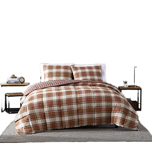 Woven Plain Microfiber 300tc Nondisposable All-Season Full Size <b>Bed</b> Sheet Set Hotel Bedding 3-Piece Grade a Customizable - Product Image 1
