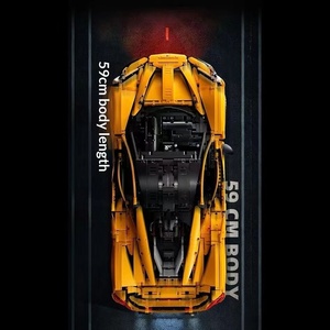 Marco de fotos de tela de 40 piezas y 3.5 cm de grosor para exhibición en pared, diseño <span class=keywords><strong>McLaren</strong></span> P1 de carreras, compatible con bloques de construcción para mural de porche o dormitorio - Product Image 3