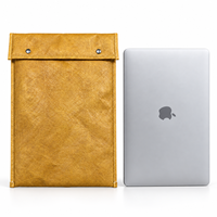 Housse pour ordinateur portable Tyvek 13-16 pouces, étui rembourré pour ordinateur, housse de protection pour ordinateur portable, sac léger pour ordinateur portable avec fermeture à pression