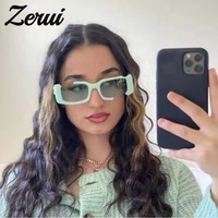 2021 Nouvelles lunettes de soleil personnelles de style Hip Hop à la mode pour hommes et femmes avec cadre en PC durable