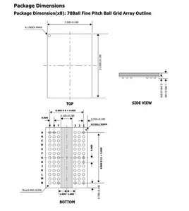 H5AN4G6NAFR-UHC FBGA-96 nhớ chip DDR4 H5AN4G6NAFR-UHC nhớ 512M - Product Image 4