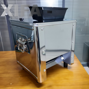 Filet de poulet automatique commercial poitrine de porc frais boeuf double <span class=keywords><strong>port</strong></span> électrique viande congelée automatique trancheuse Cutter Machine - Product Image 3