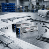 Transceiver SFP 1,25 G 1310 nm 20 km Monomode Duplex LC DDM Module Optique Compatible avec le Commutateur Réseau