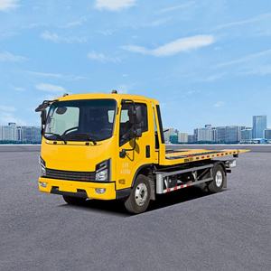 Flatbed Carrier 4*2 Flat <b>Bed</b> Truck Machinery Equipment <b>Car</b> Carrier Truck - Product Image 4