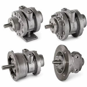 Motor Neumático Reversible 8AM de 5.25HP con Brida, Motor Rotatorio Neumático en Venta, Motor de Aire de Paletas, Motor de Aire - Product Image 1