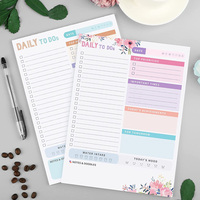 Bloc de Notas Personalizado para la Lista de Tareas Diarias, Bloc de Notas Desprendible, Bloc de Planificación