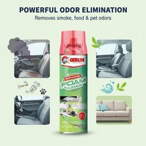 Nettoyant Moussant Getsun pour Tissus d'Ameublement – Éliminateur d'Odeurs, Lavage à Sec, Nettoyage en Profondeur, Détachant, Neutraliseur d'Odeurs de Fumée et d'Animaux, Savon en Spray - Product Image 3