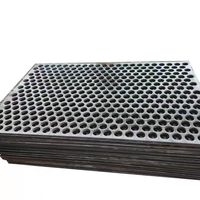 Peinture laquée anti-rouille Fangze pour treillis métallique perforé linéaire, idéale pour les murs-rideaux, façades de bâtiments et applications minières énergétiques
