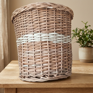 Maceta de Bambú Natural Clásica Hecha a Mano, Ecológica y Duradera, para Decoración del Hogar y Jardín, Regalo Navideño - Product Image 1