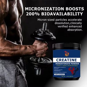 Custom Made <b>Creatine</b> Monohydrate Powder with Vitamin D & Taurine & Betaine Anhydrous Promote Effective Muscle Recovery - Product Image 2