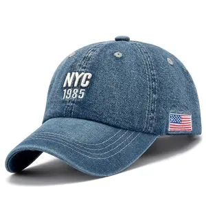 소년 어린이 로고 미국 usssa 조절 k 제품 도매 커스텀 뉴욕 buy 야구 미국 아빠 모자 모자