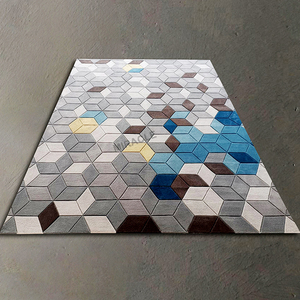 Hiện Đại Sang Trọng Phong Cách Thiết Kế Đồng Bằng Cổ Điển Thảm Sàn Nghệ Thuật Trang Trí Nội Thất Tùy Chỉnh Phòng Khách Thảm Handmade Runners - Product Image 4