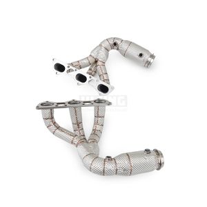 Colector de Escape de Alto Rendimiento para Porsche 911 991.1 Carrera/Carrera 4 3.4L 2012-2015, Colector <span class=keywords><strong>Decat</strong></span> de Alto Flujo - Product Image 3
