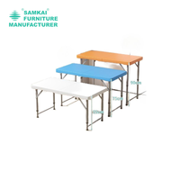 SK-ZDZ-C001 Catering Mobiler Rechteckiger Tisch Camping Modernes Restaurantmöbel Outdoor-Set Klappbarer Esstisch