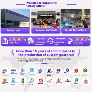 Diviseur de trottoir pour piétons sans garde-corps de route municipale en acier personnalisé pour route de trottoir pour piétons de barrière de circulation urbaine - Product Image 4