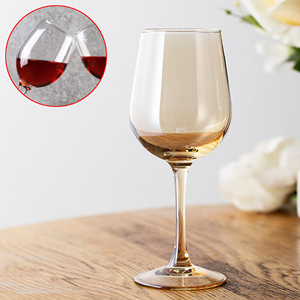 Gobelet à vin en cristal de luxe rouge Bourgogne de haute qualité, design moderne en forme de flûte, style classique, transparent, 370 ml, restaurants, hôtels - Product Image 3