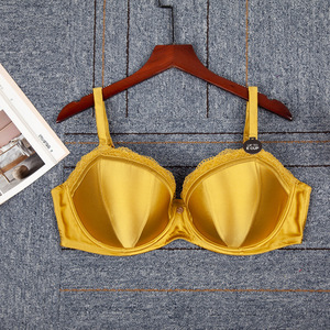 Sous-vêtements pour femmes de grande taille Lingerie sexy F G H J K Cup Soutien-gorge avec anneau en acier Coupe ultra-mince Grande poitrine - Product Image 4
