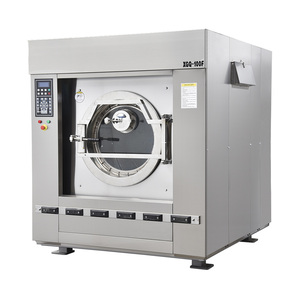 Lave-linge industriel électrique entièrement automatique en acier inoxydable haute capacité 20kg-120kg usage intensif pour le libre-service - Product Image 2