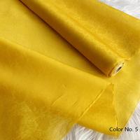 Tissu Jacquard Organza 100% Soie Écologique 12MM Transparent à Motifs Floraux pour Robes de Mariée et Vêtements