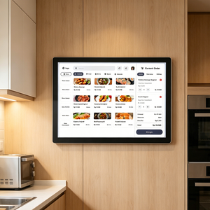 Señalización Digital con Pantalla Táctil de 21.5'' Resistente al Agua y al Polvo, Compatible con 4K 60fps para Menús de Cafetería y Terminal de Pedidos - Product Image 1