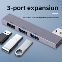 Hub d'extension USB Type C à 4 ports avec plusieurs ports USB, répartiteur d'extension pour ordinateur portable PC