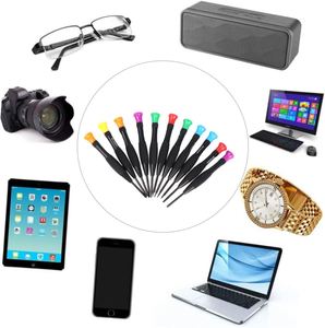 Juego de Destornilladores Magnéticos con Puntas Planas Phillips Torx Star, Juego de Destornilladores Pequeños para Reparar Gafas, PC, Joyería, Relojes - Product Image 4