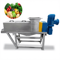 Automatische dubbele schroefpersmotor voor fruitverwerkingsbedrijven, restaurants, fruit en groenten.