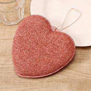 ฟองน้ำล้างจานรูป<span class=keywords><strong>หัวใจ</strong></span>สองด้าน แผ่นขัดทำความสะอาด แปรงทำความสะอาดหม้อ ผ้าเช็ดทำความสะอาดอเนกประสงค์ ทนทานและซึมซับได้ดี - Product Image 5