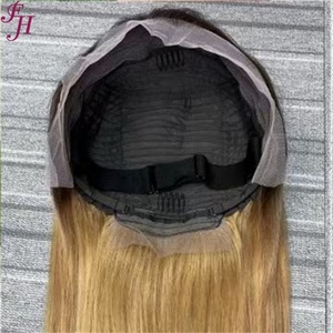วิกผมบ๊อบตรง FH Wholesale ผมแท้แบบใส 13x4 Lace Frontal - Product Image 5
